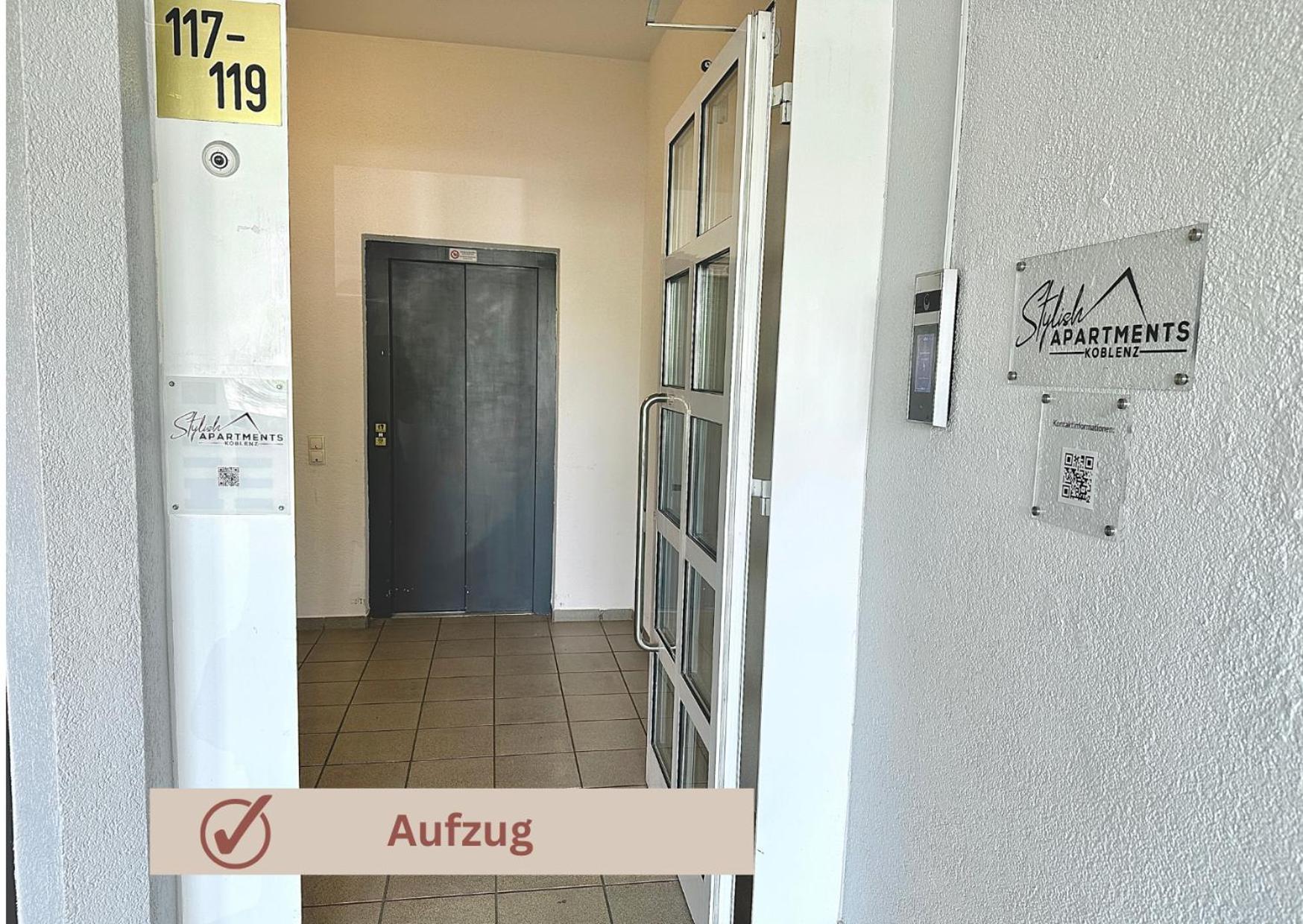 קובלנץ African-Style Apartment - Stadtnah, Parkplatz, E-Ladestation Fuer Auto & Fahrraeder, Gitterbox Fuer Fahrraeder, Fitnessstudio מראה חיצוני תמונה